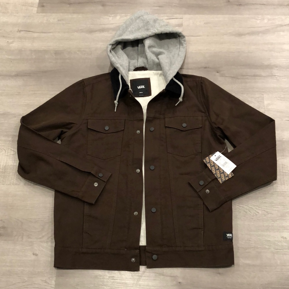 VANS Hooded Canvas Trucker Jacket